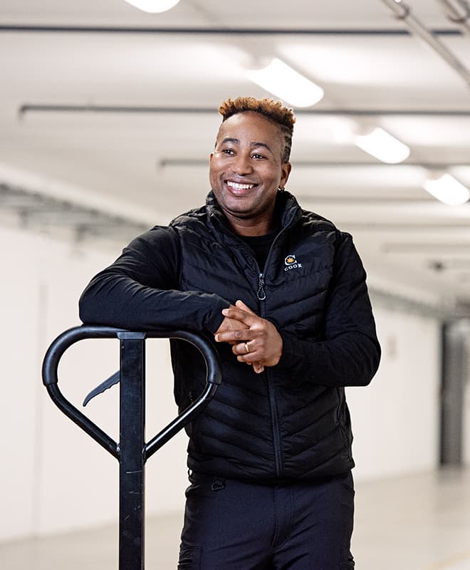 Kiinteistöhuollon työntekijä