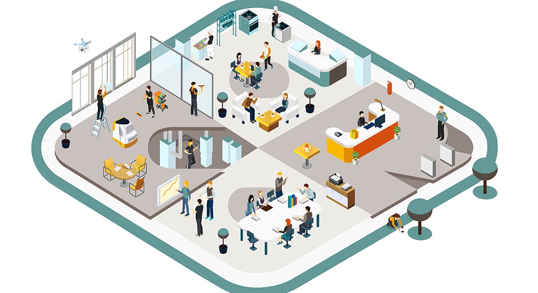 Kiinteistöpalveluita erilaisiin tarpeisiin