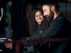 Coorin kiinteistöhuollon työntekijä