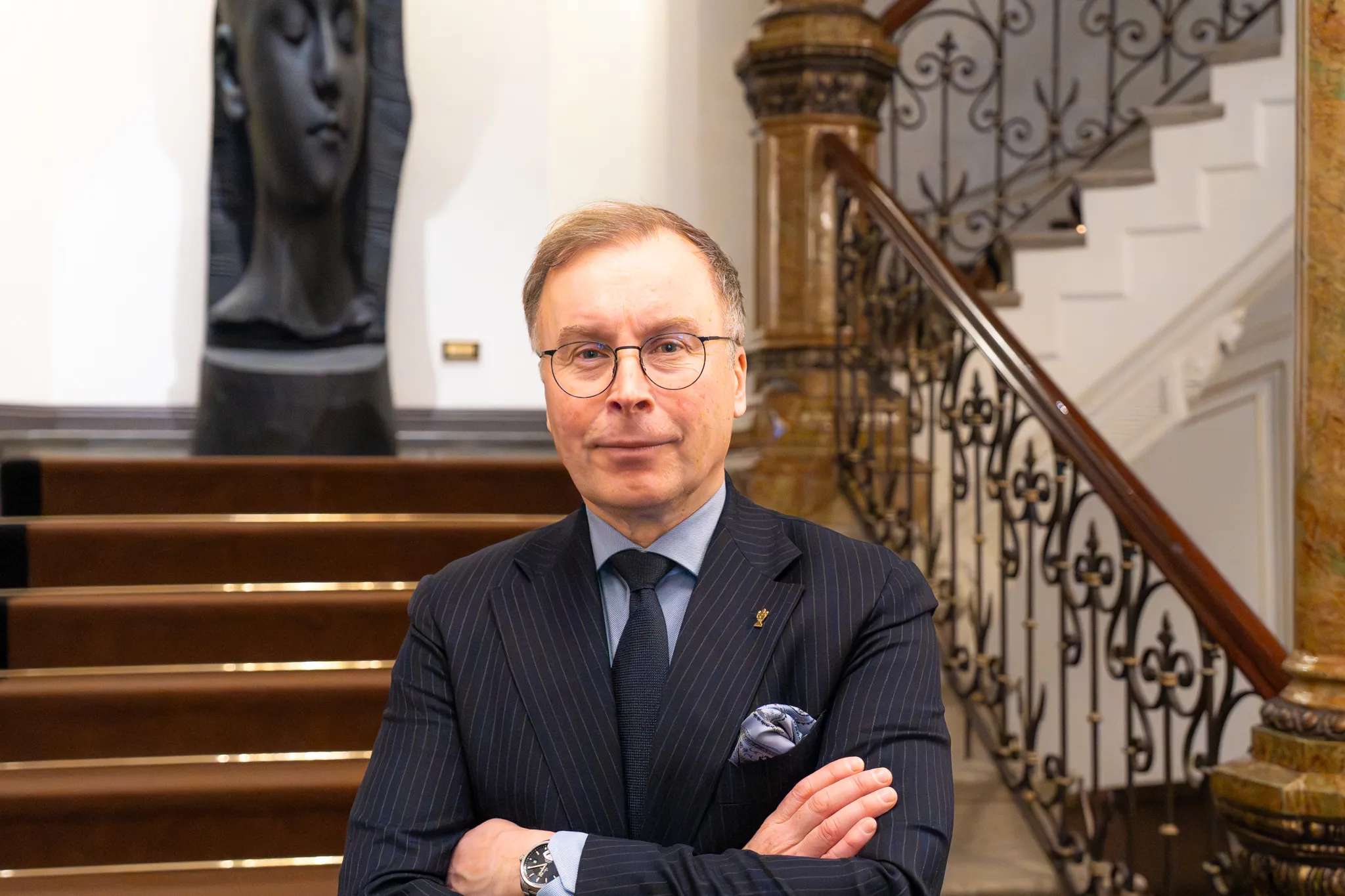 Hotel Kämpin johtaja Tuomas Liewendahl