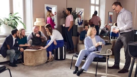 Työntekijät tauolla